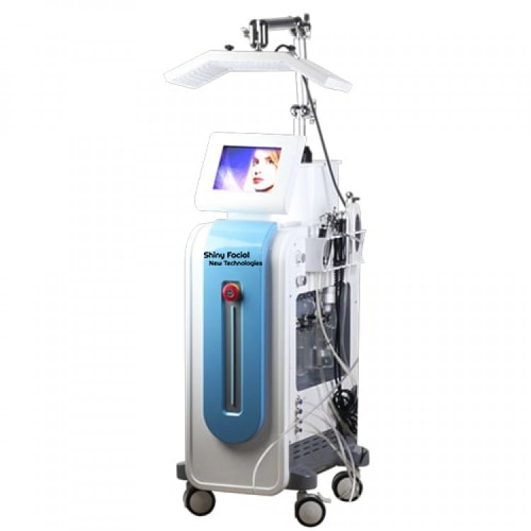 Shiny Facial Hydrafacial Cilt Bakım Cihazı 9+1