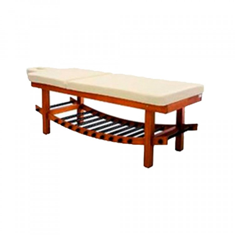 Ahşap Spa Masaj ve Bakım Yatağı