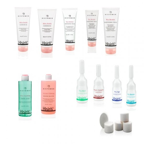 Hisiris Professional Kit Hassas ve Aşırı Hassas Ciltler Profesyonel Kullanım